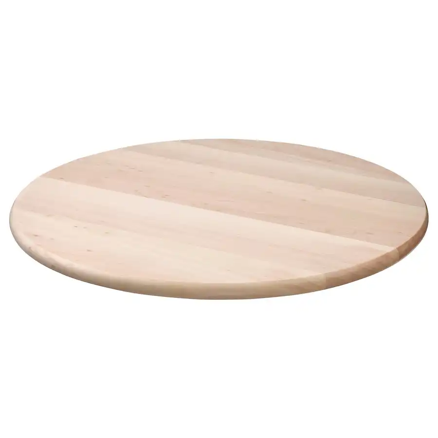 Vassoio Girevole in Legno Massiccio 39 cm – Elegante, Solido e Funzionale