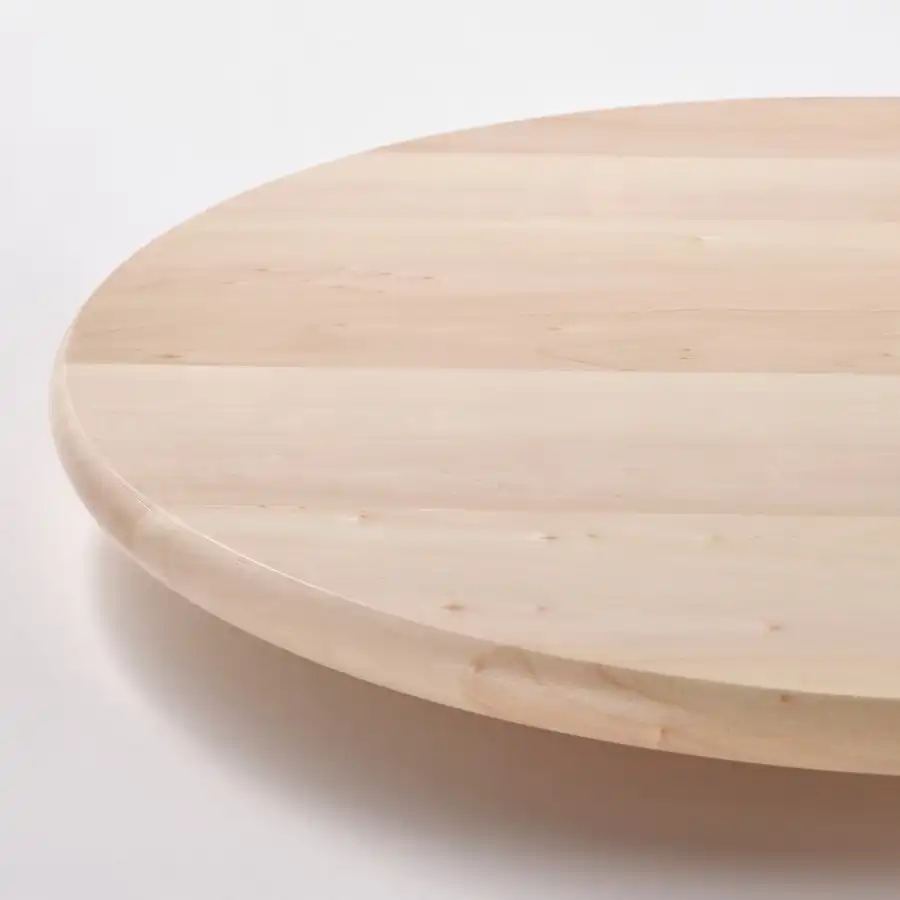 Vassoio Girevole in Legno Massiccio 39 cm – Elegante, Solido e Funzionale