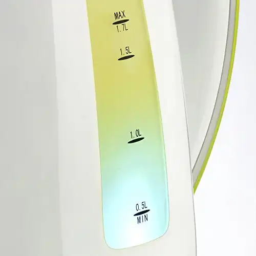 Bollitore Elettrico 1,7LT Senza Cavo Con Base Indipendente 1850W Ottimo X Tisane