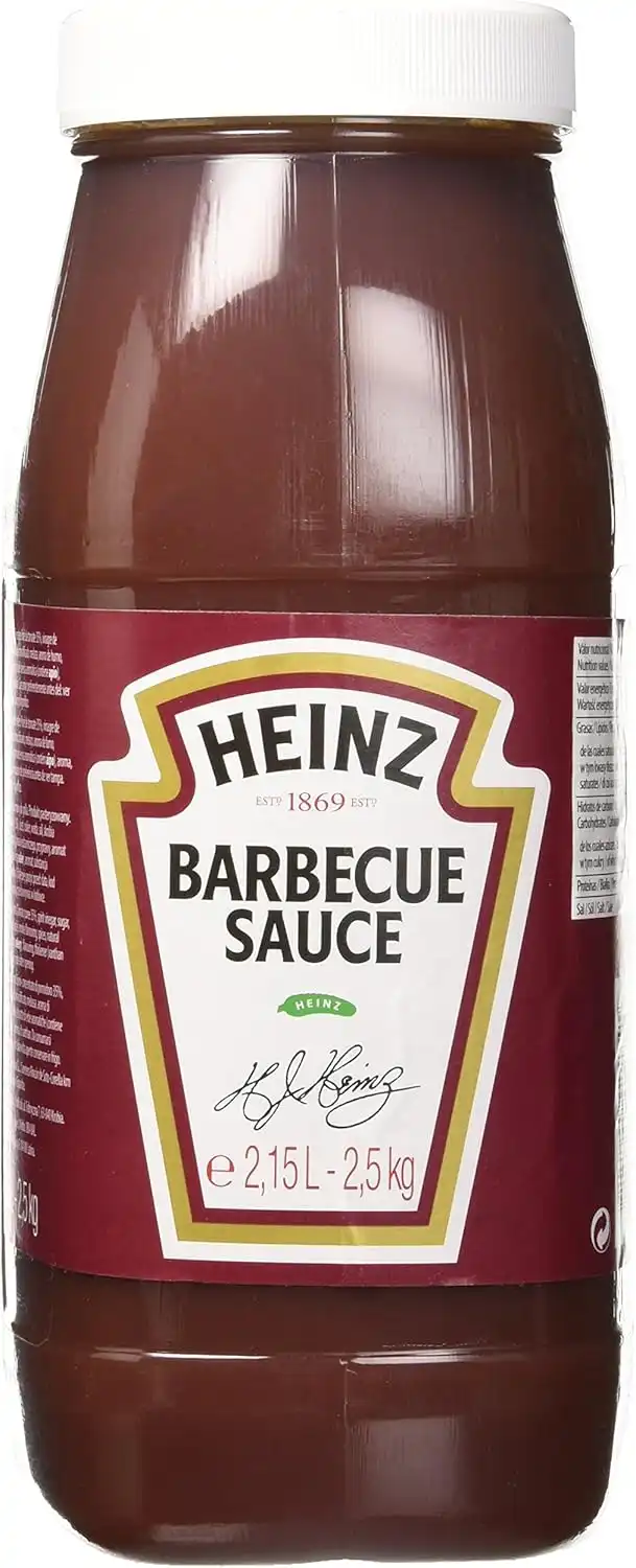 Heinz Salsa Barbecue Fustino 2,5Kg Salsa BBQ Affumicata Per Griglia Top Qualità