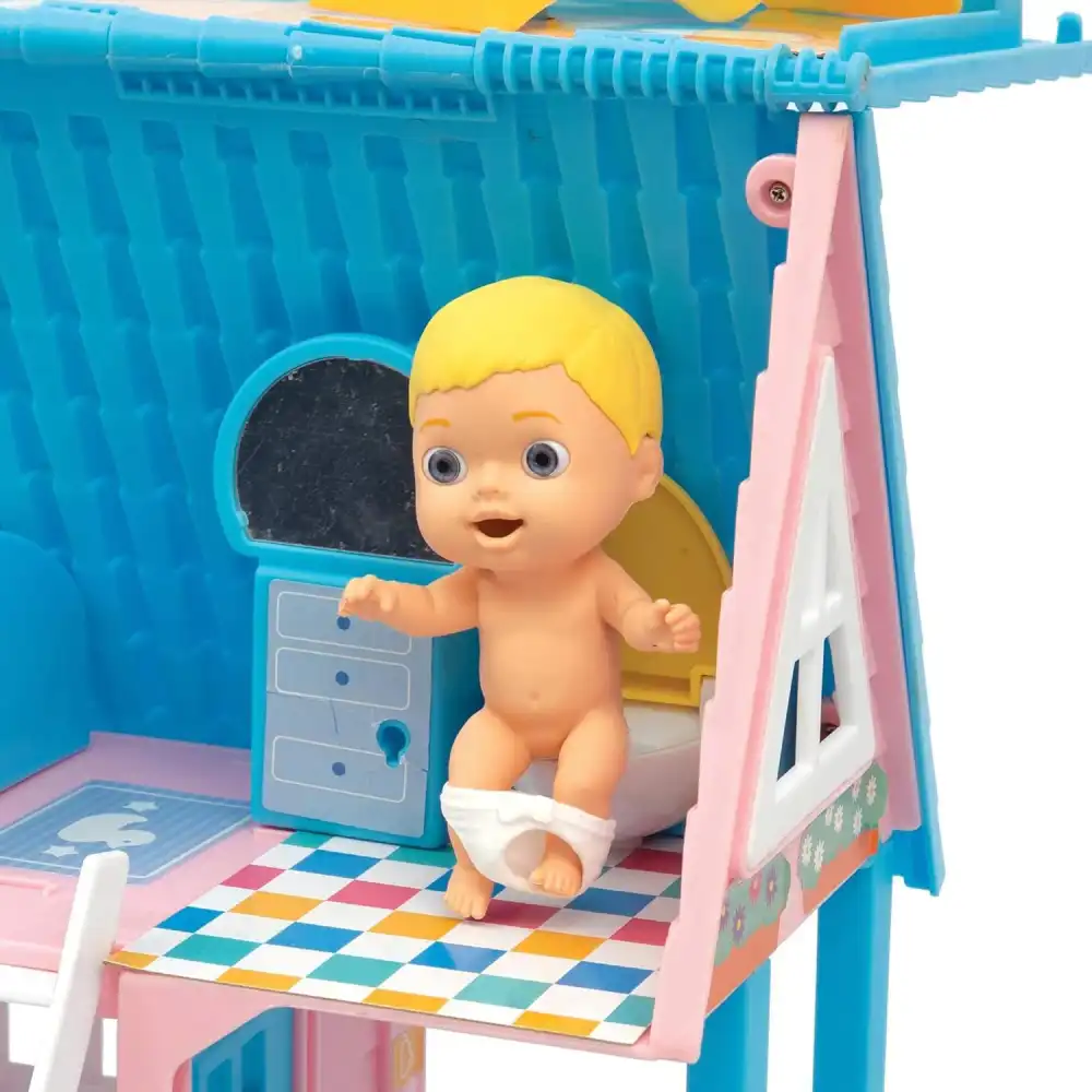 Cicciobello Amicicci Casa Trolley – Playset Valigia con Accessori e Bambolotto