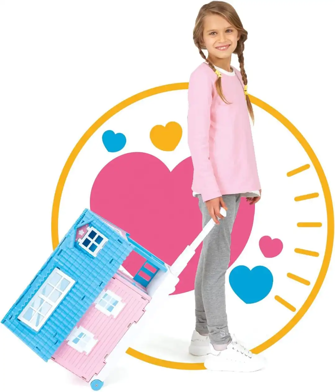 Cicciobello Amicicci Casa Trolley – Playset Valigia con Accessori e Bambolotto