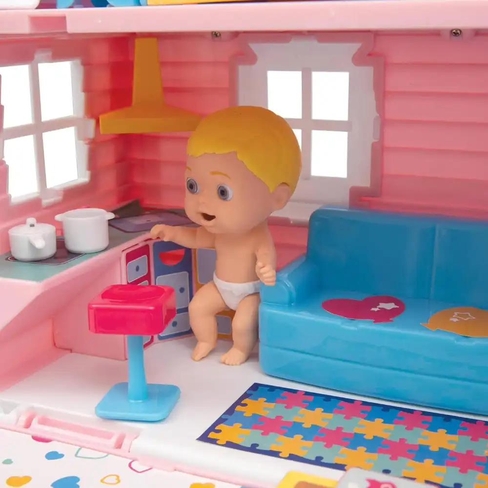 Cicciobello Amicicci Casa Trolley – Playset Valigia con Accessori e Bambolotto