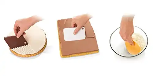 Tescoma 630300 Delicia Set Spatole 3 Pezzi Per Dolci e Torte