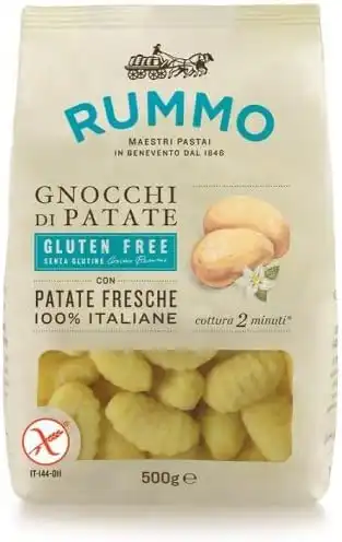 4x Pasta Rummo Gnocchi di Patate Senza Glutine 100% Patate Italiane 4x500gr