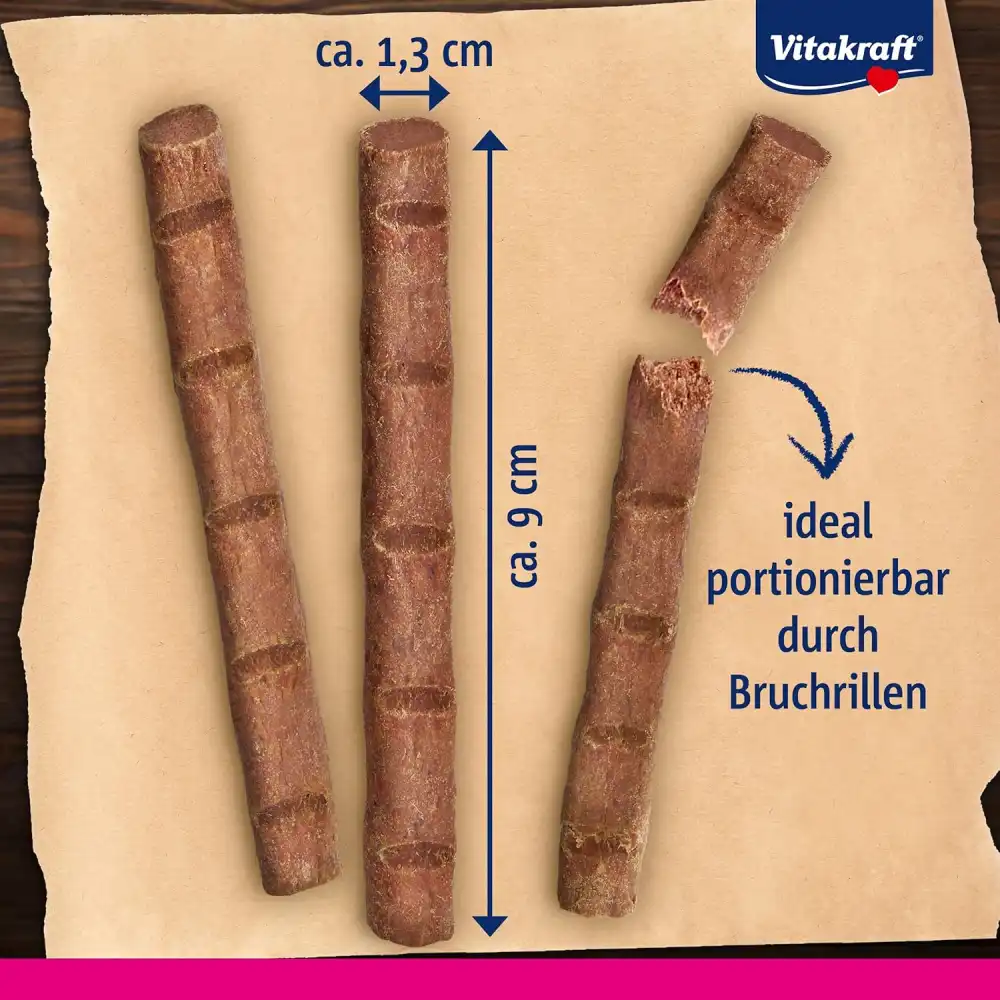 Vitakraft Cat Stick Classic Anatra Coniglio 60 Stick Snack Gatti Senza Cereali