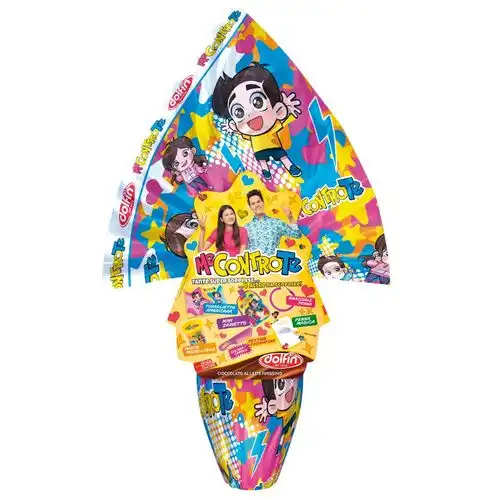 Dolfin Uovo di Pasqua Cioccolato al Latte 220 gr di ME CONTRO TE Con Sorpresa