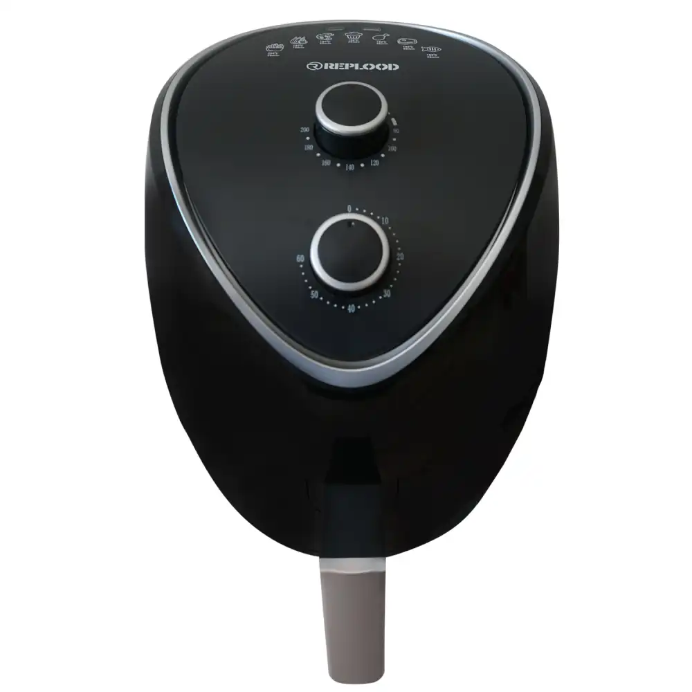 Friggitrice ad Aria Calda Manuale Senza Olio Airfryer 4.5Lt Frigge Cuoce 1400W