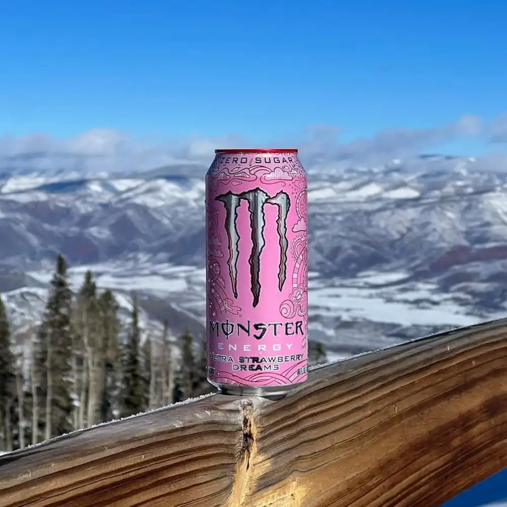 Monster Energy Ultra Strawberry Dreams Bevanda Energetica Senza Zuccheri 24x500m