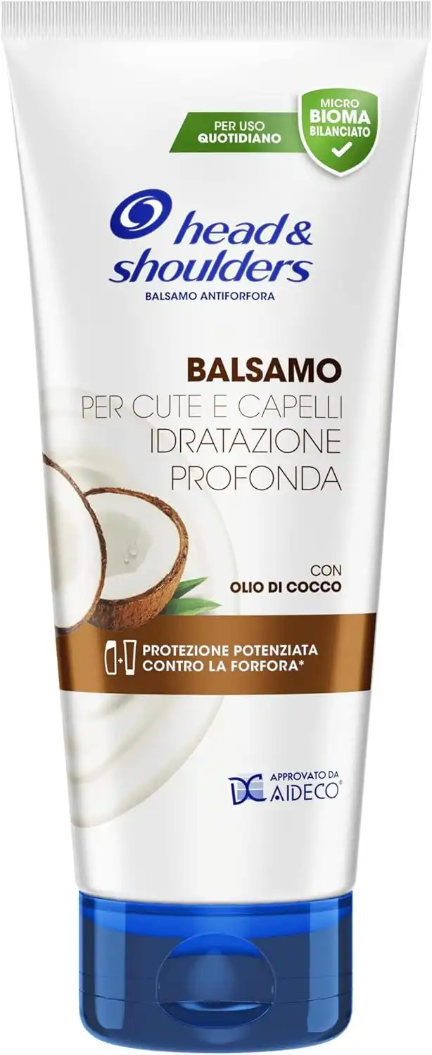 6 Pezzi Head & Shoulders Balsamo Antiforfora Idratazione Profonda 220ml