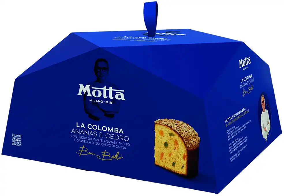 Motta La Colomba Dolce Pasquale con Ananas e Cedro 750g Edizione Bruno Barbieri