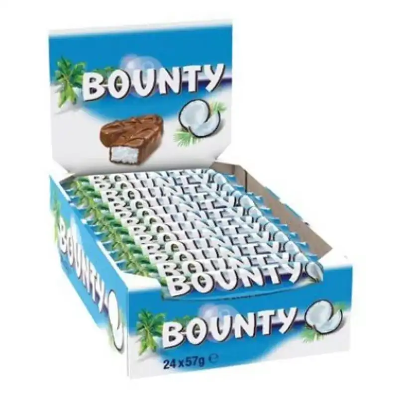24 Pezzi Mars Bounty Singolo Gr 57 X 24 Confezione Pratica e Gustosa