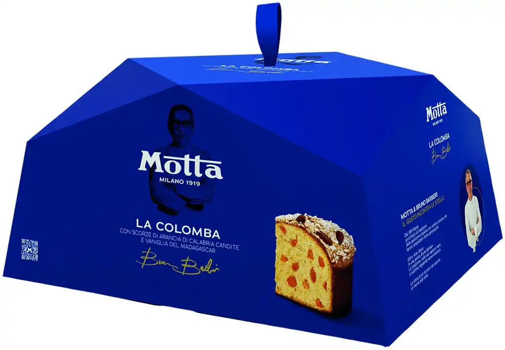 Motta La Colomba Classica 900g, Pasquale con Arancia e Vaniglia – Bruno Barbieri