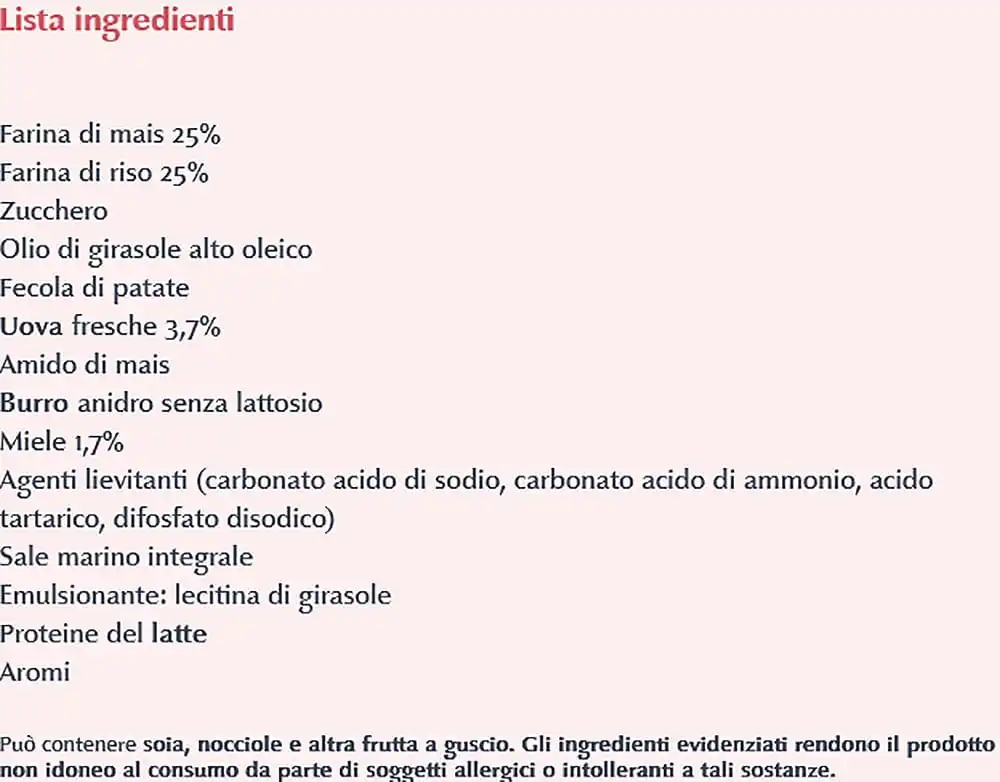8 CONFEZIONI GALBUSERA ZEROGRANO FR. MIELE GR220 SENZA GLUTINE