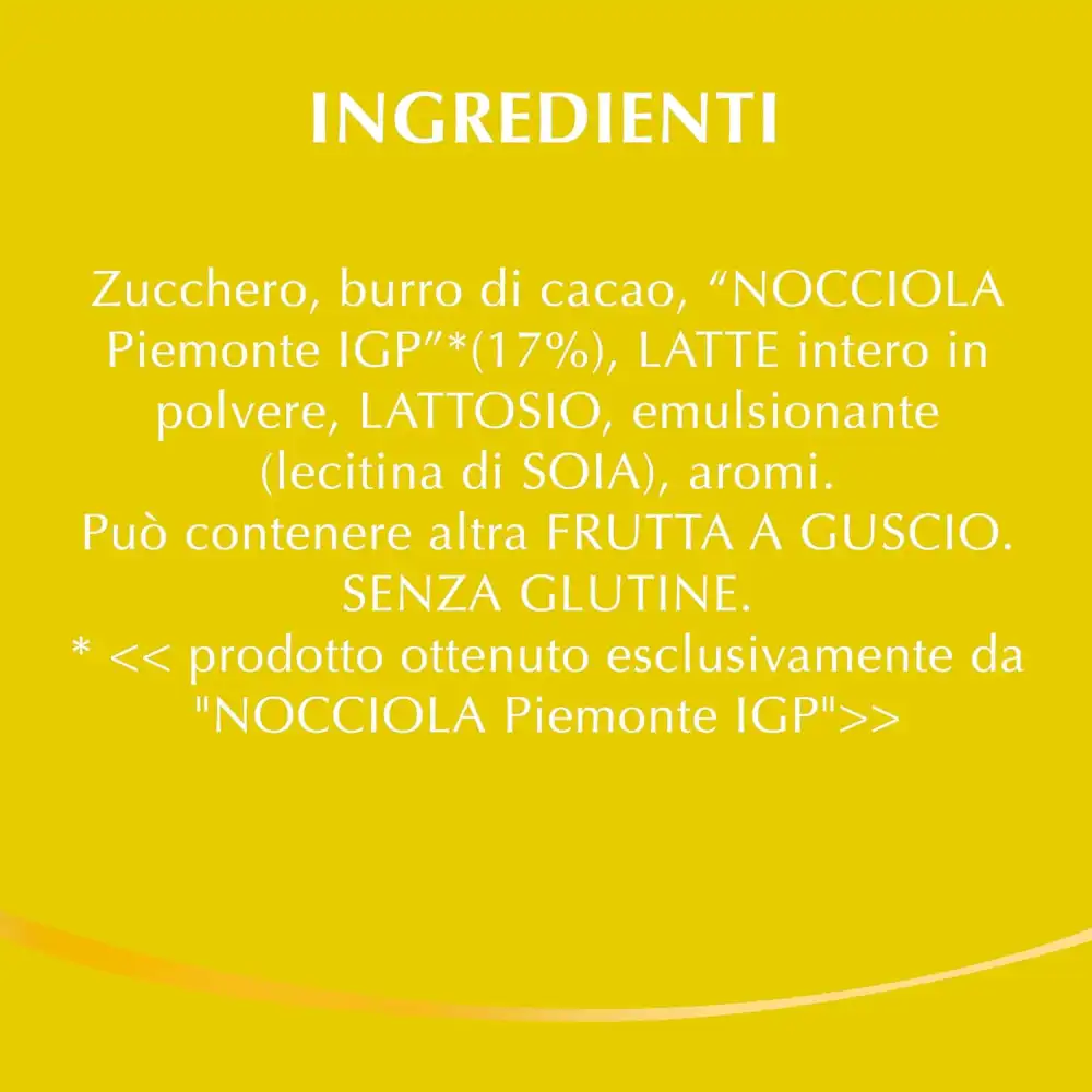 Lindt Uovo di Pasqua Cioccolato Bianco e Nocciole Piemonte IGP 320g