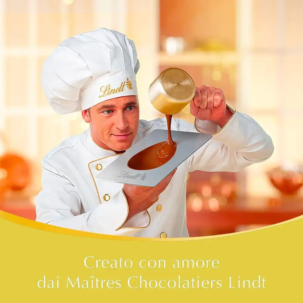 Lindt Uovo di Pasqua Cioccolato Bianco e Nocciole Piemonte IGP 320g