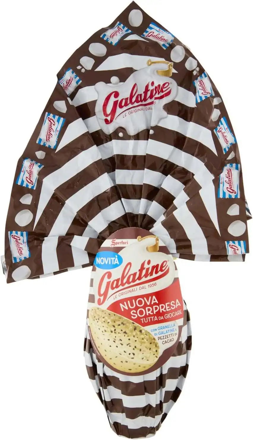 Paluani Uovo di Pasqua 230g Galatine Cacao - Dolcezza e Gusto Unico