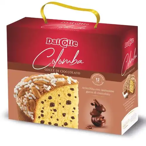 Dal Colle Colomba con Gocce di Cioccolato 650g – Dolce Pasquale Irresistibile!