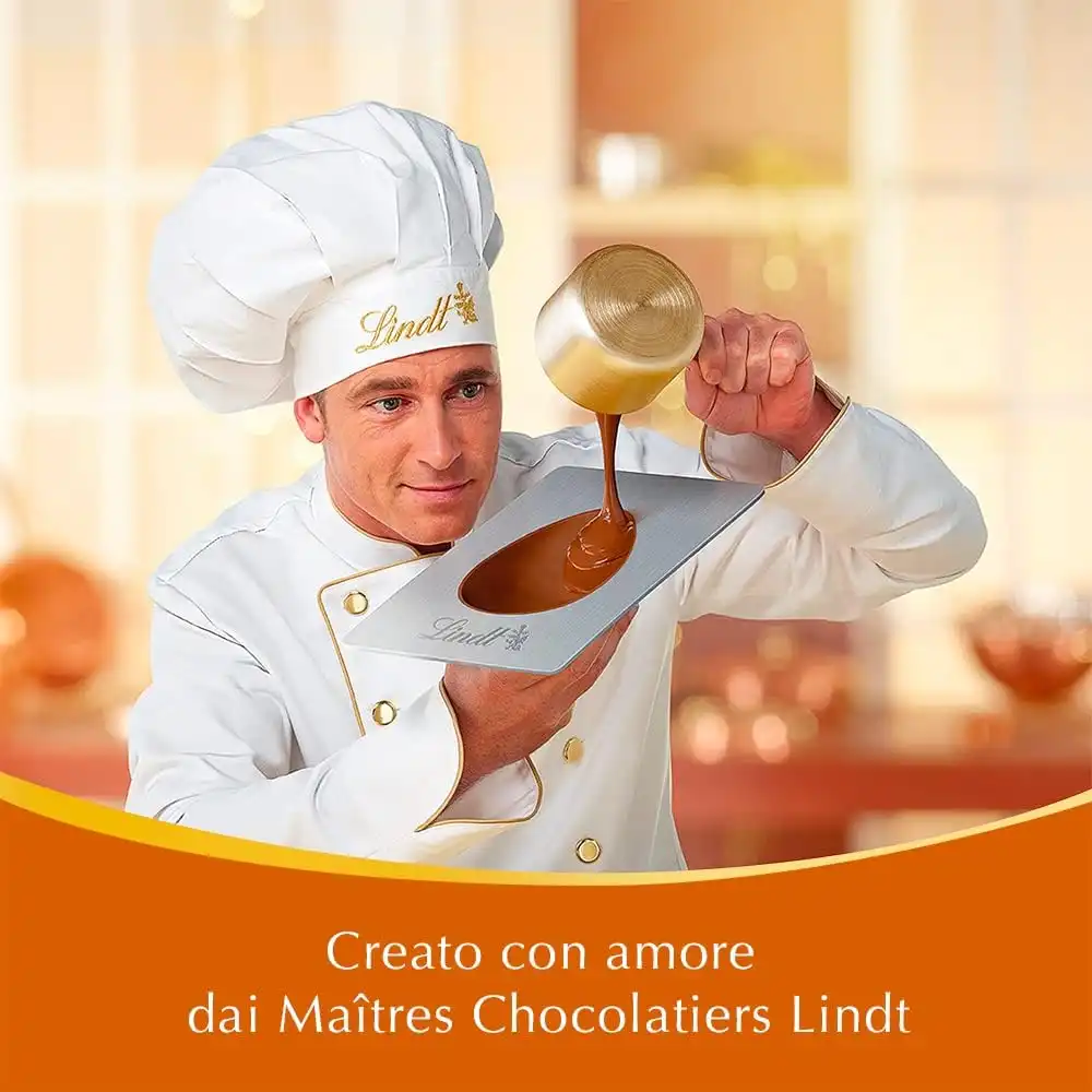 Lindt Uovo di Pasqua Cioccolato Noccionoir con Nocciole Piemonte IGP, 320g