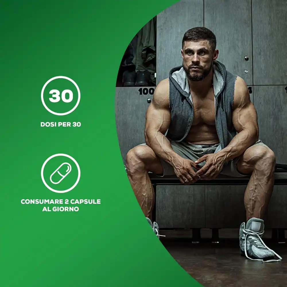 BioTechUSA Maca 60 Mega Capsule - Energia Naturale e Benessere con Superalimenti