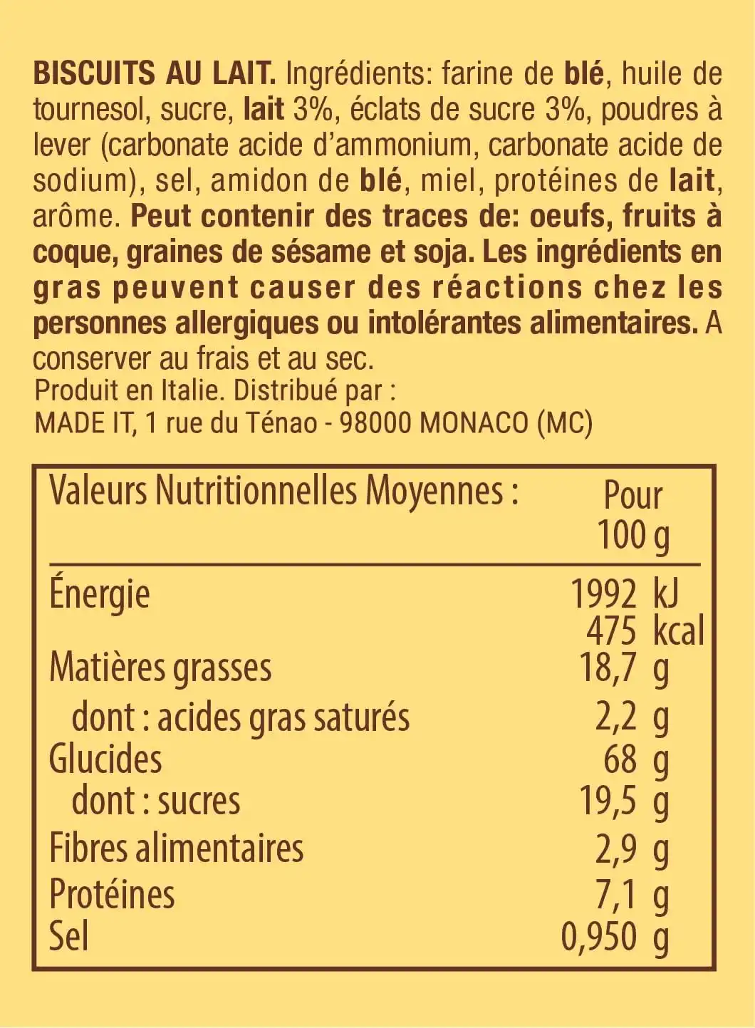 Biscotti Mulino Bianco Tarallucci - 350g - Confezione da 6 Pacchi