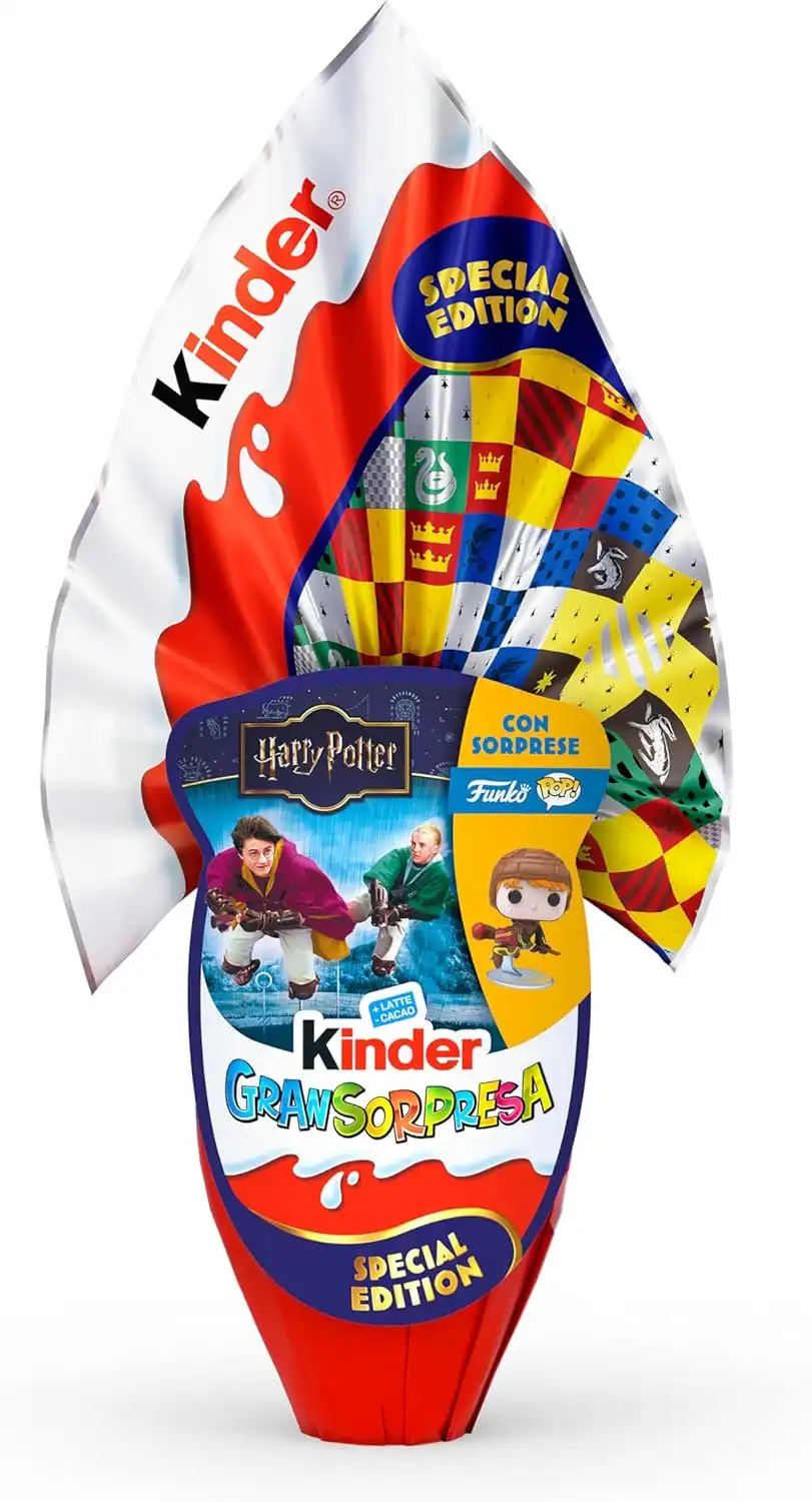 Kinder GranSorpresa Maxi Funko Pop Harry Potter, Uovo di Pasqua 220g