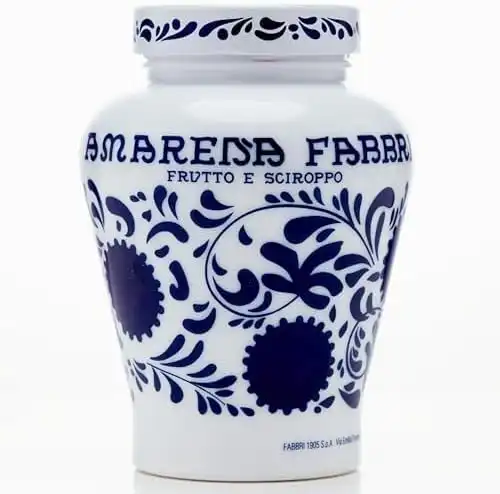 Amarena Fabbri 600g, Confezione da 3 Pezzi Sciroppate per Dolci Gelati e Dessert