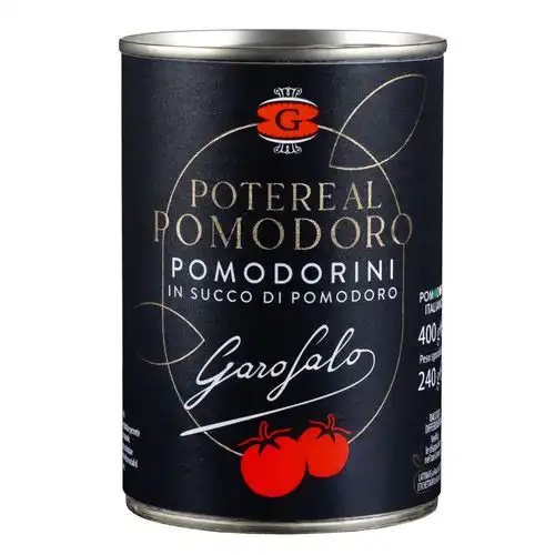 12x Garofalo Pomodorini in Succo 400g Pomodori Interi Italiani al Naturale