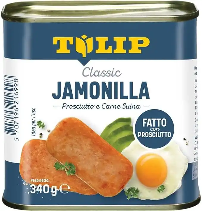3x Tulip Jamonilla Classic 340g Carne Suina in Scatola – Fatto con Prosciutto
