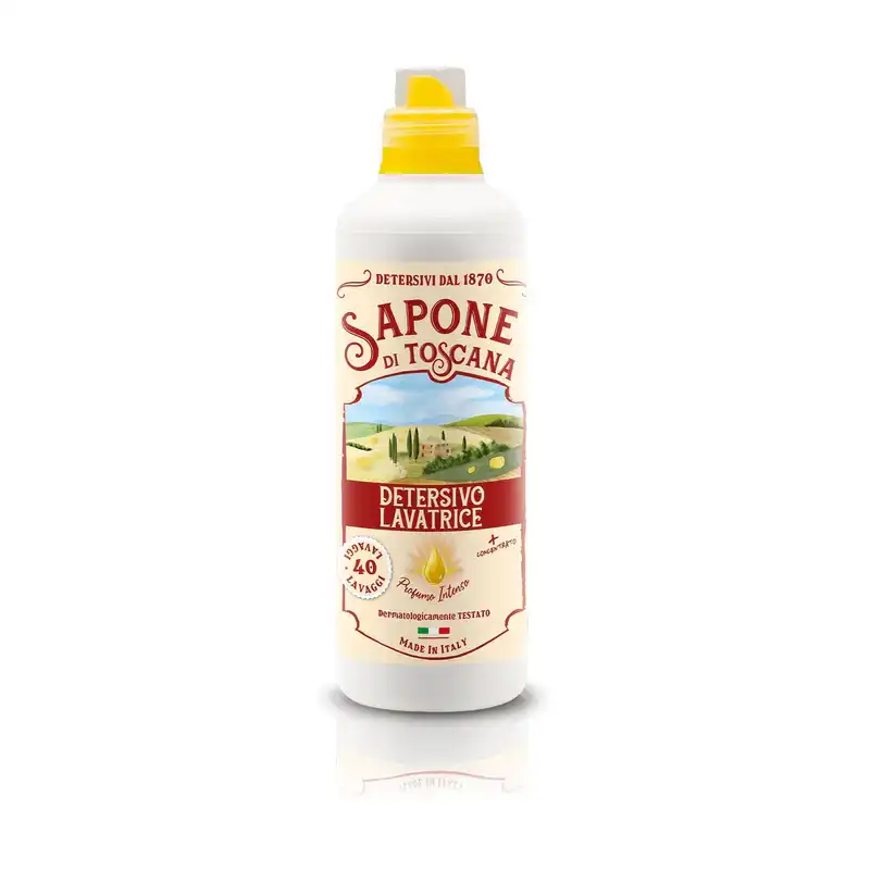 4x Sapone di Toscana Lavatrice 1L – 160 Lavaggi di Pulito e Profumo Intenso