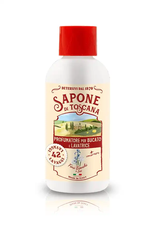Sapone di Toscana Profumatore Fiori Bianchi & Iris 250ml – 42 Lavaggi