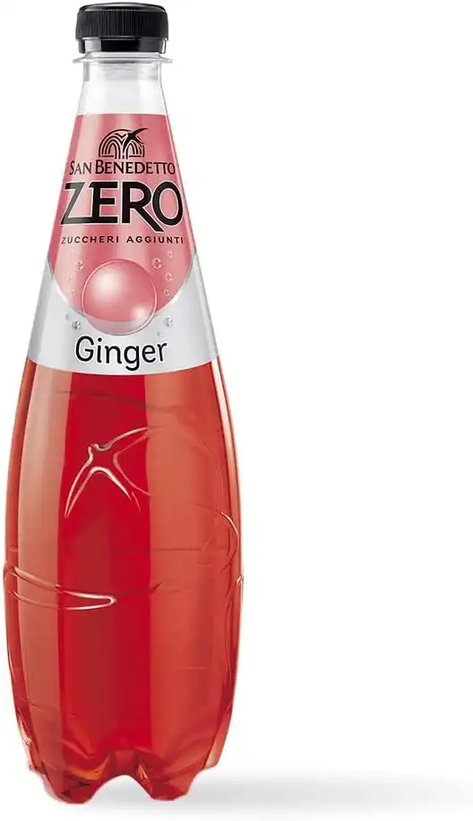 San Benedetto Zero Ginger 750 ml Zero Zuccheri Aggiunti 6 Bottiglie