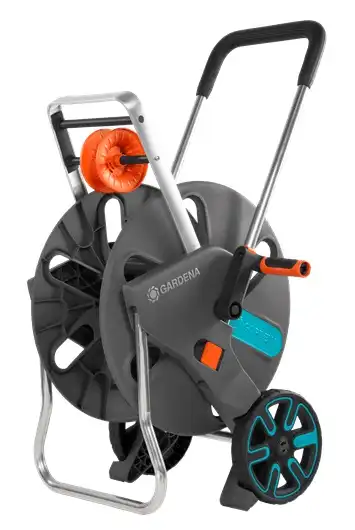 Gardena Carrello Avvolgitubo CleverRoll L Easy Telaio in Metallo Capacita' 100mt