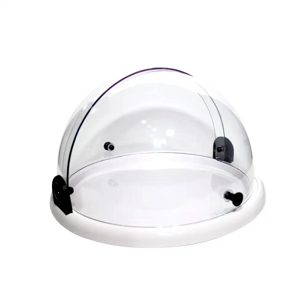 Vetrinetta Moon Grande Vetrina Espositiva Rotonda da Banco Per Bar 45xH26 cm
