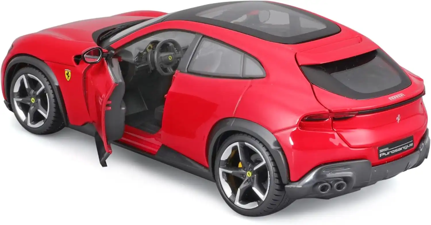 Bburago Ferrari Purosangue R&P Modellino Realistico Auto Scala 1:24 Licenziata