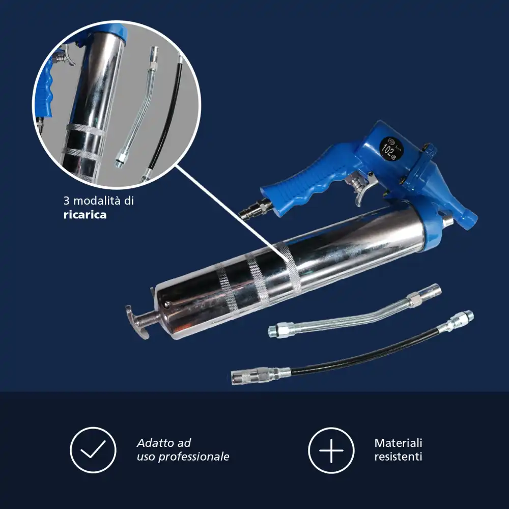Ingrassatore Ad Aria Compressa Pneumatica 500 ML