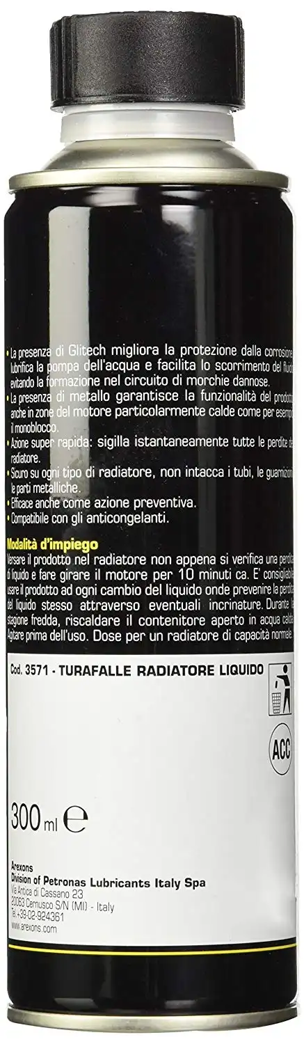 Turafalle Radiatᴏre Arexᴏns 3571 TurafaIIe Radiatᴏri Liquido 300 ml Con Glitech