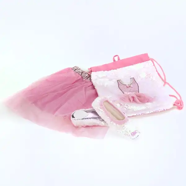 Girabrilla Ballerina Dance Set Bambine Set Danza Tutu' Gonna Scarpette e Sacca