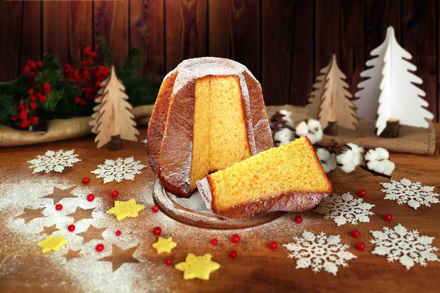Paluani il Pandoro di Verona Tradizionale da 1 kg da Latte Fresco Italiano