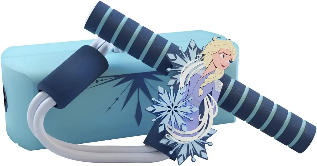 Frozen Elsa pogo gioco per fare salti con suono suoni ad ogni salto equilibrio