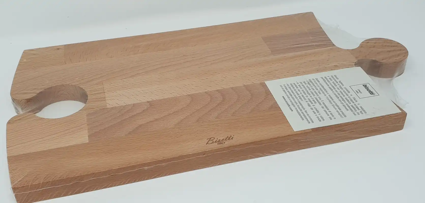 Tagliere Da Tavola In Faggio 40x20Cm a Forma Di Puzzle Bisetti Salumi e Formaggi