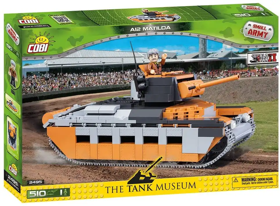 Gioco da Tavolo Costruzioni da Tavolo 510 Pezzi Carro Armato Britannico