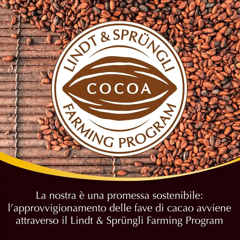 24x Lindt LINDOR Snack Fondente 60% Cacao Formato 38g x 24 pezzi