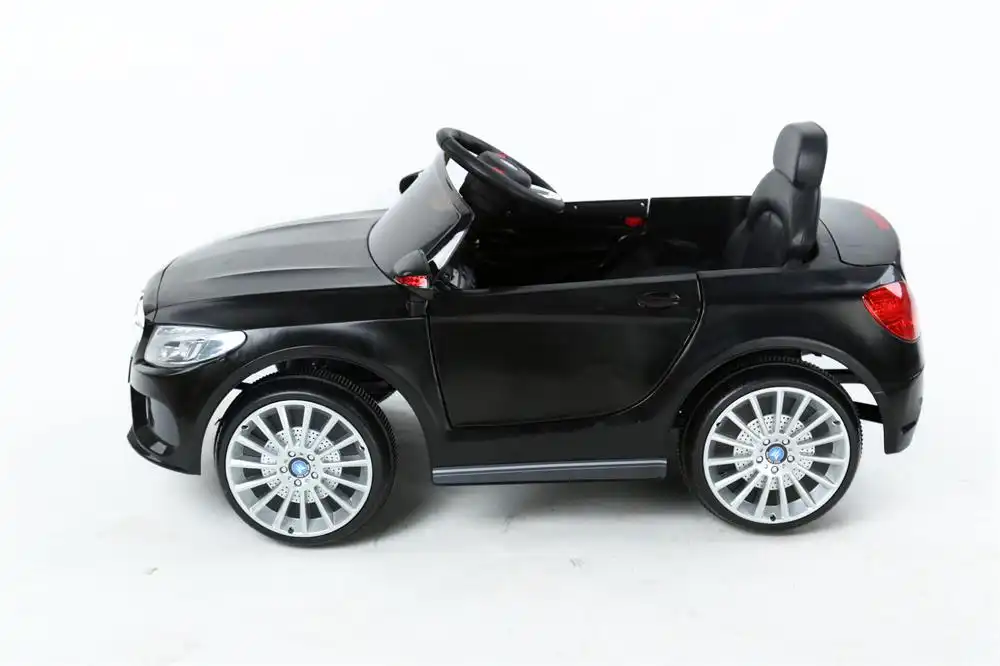 Auto Macchina Elettrica Per Bambini Babyfun 12V Nero 1 Posto Con Telecomando