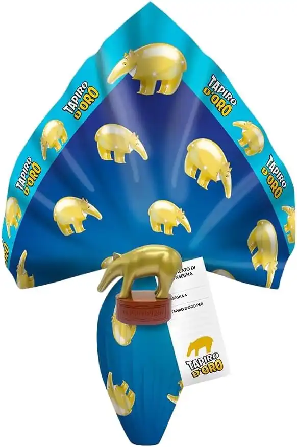 Uovo di Pasqua Tapiro d’Oro 250g con sorpresa – Cioccolato al latte 2025