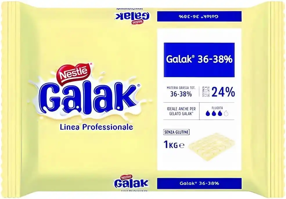 Galak Maxi Tavoletta Cioccolato Bianco 1kg – Linea Professionale Pani