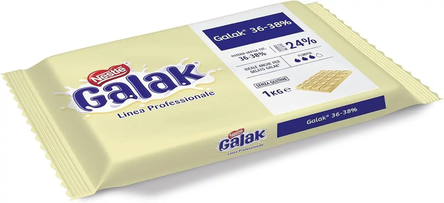 Galak Maxi Tavoletta Cioccolato Bianco 1kg – Linea Professionale Pani