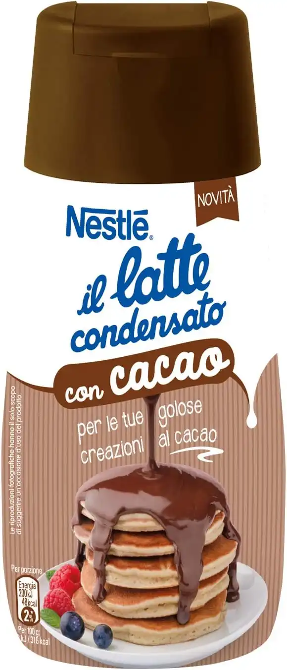 Nestlé Latte Condensato con Cacao 450g Dolce Crema al Latte Concentrato