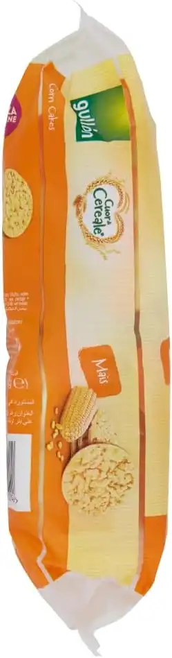 8x Gullon Cuor di Cereale Gallette Mais 100g Senza Glutine Snack Leggero