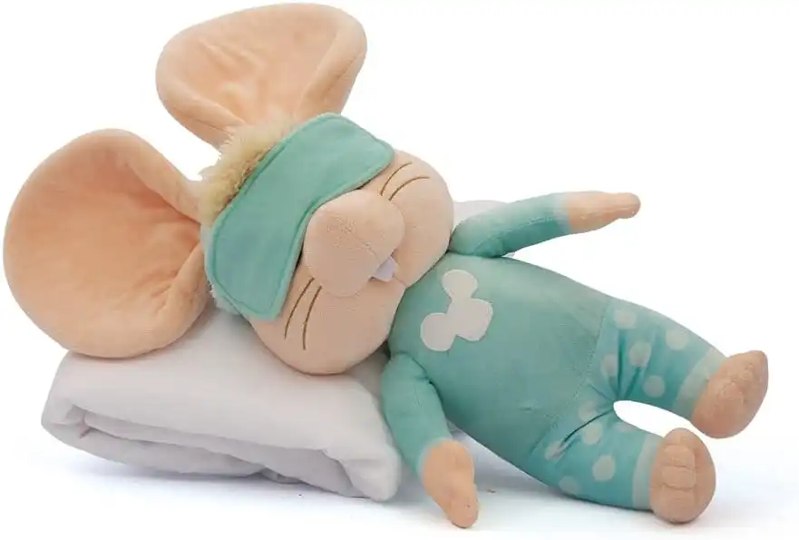 Topo Gigio Buonanotte Peluche parlante Con voce e suoni della nanna 30 cm